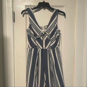 Altar’d State Mattie Tie Front Jumpsuit